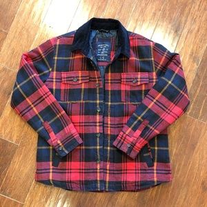 American Eagle Men’s Plaid Shirt Jacket